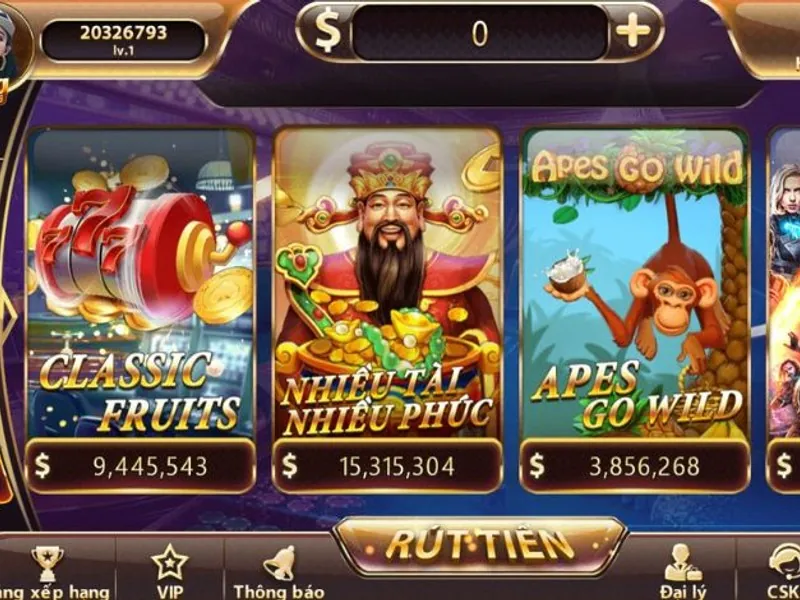 Máy đánh bạc (Slot game) với giải độc đắc khủng tại KU88/KU888