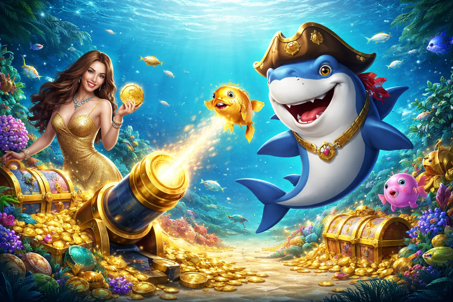 Hình ảnh chính trò chơi Bắn cá tại Ku88